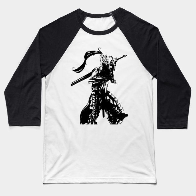 Knight Baseball T-Shirt by stingi